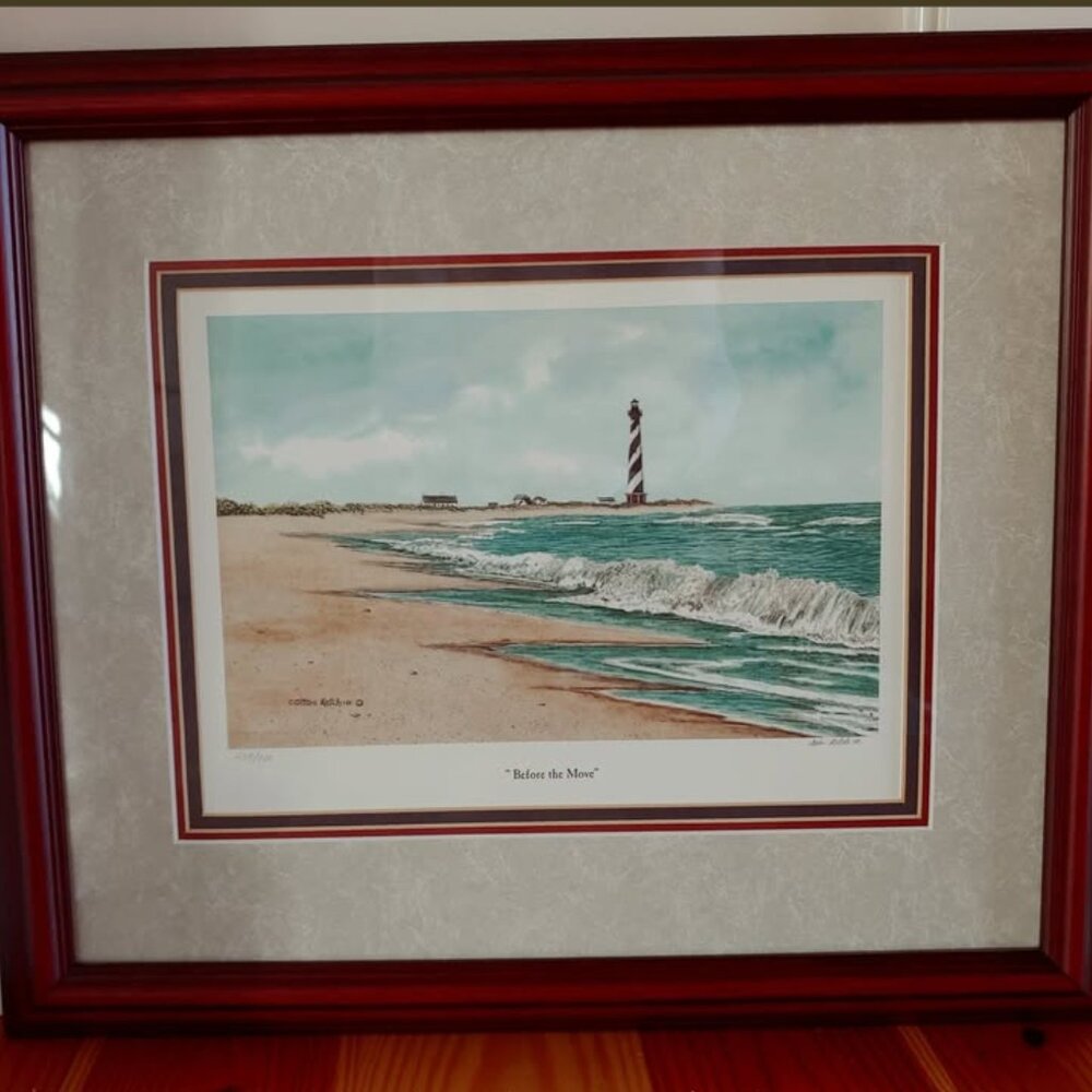 Framed Lithograph Print - signed & numbered